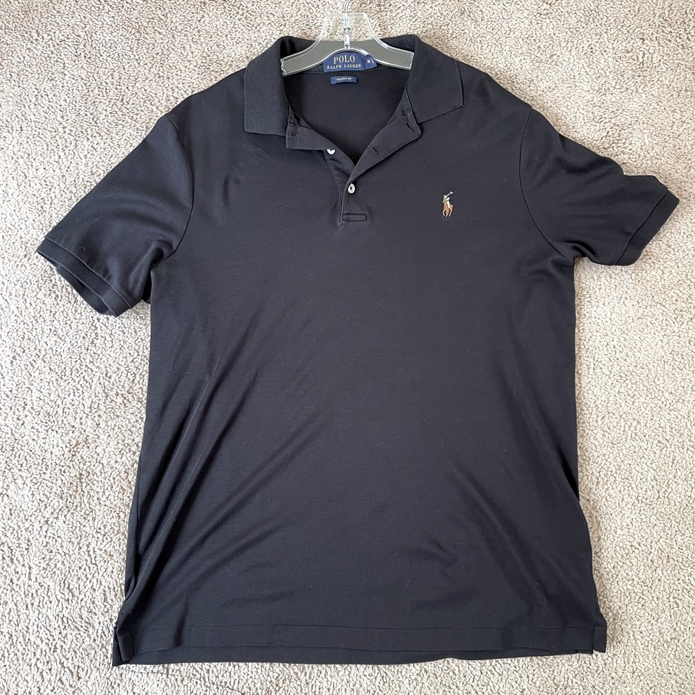 Ralph Lauren Polo Shirt Black